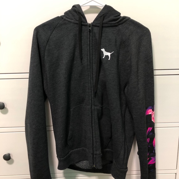 Women’s Pink Zip Up Hoodie - Picture 1 of 3